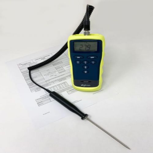 PT100 Reference Thermometer with Probe & Calibration Cert